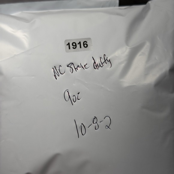 NC State Wolfpack Polo Shirt Mens XL Black Gray Duffy Stretch Golf Football Wolf - Picture 11 of 11